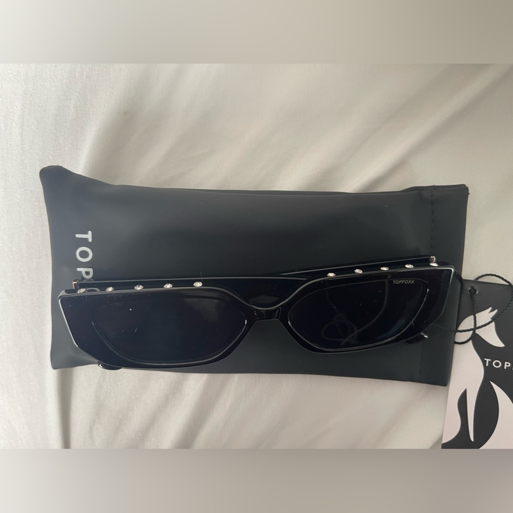 Topfoxx rectangular black sunglasses - Picture 2 of 5